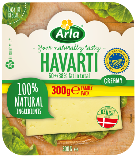 Lonchas Havarti pack familiar