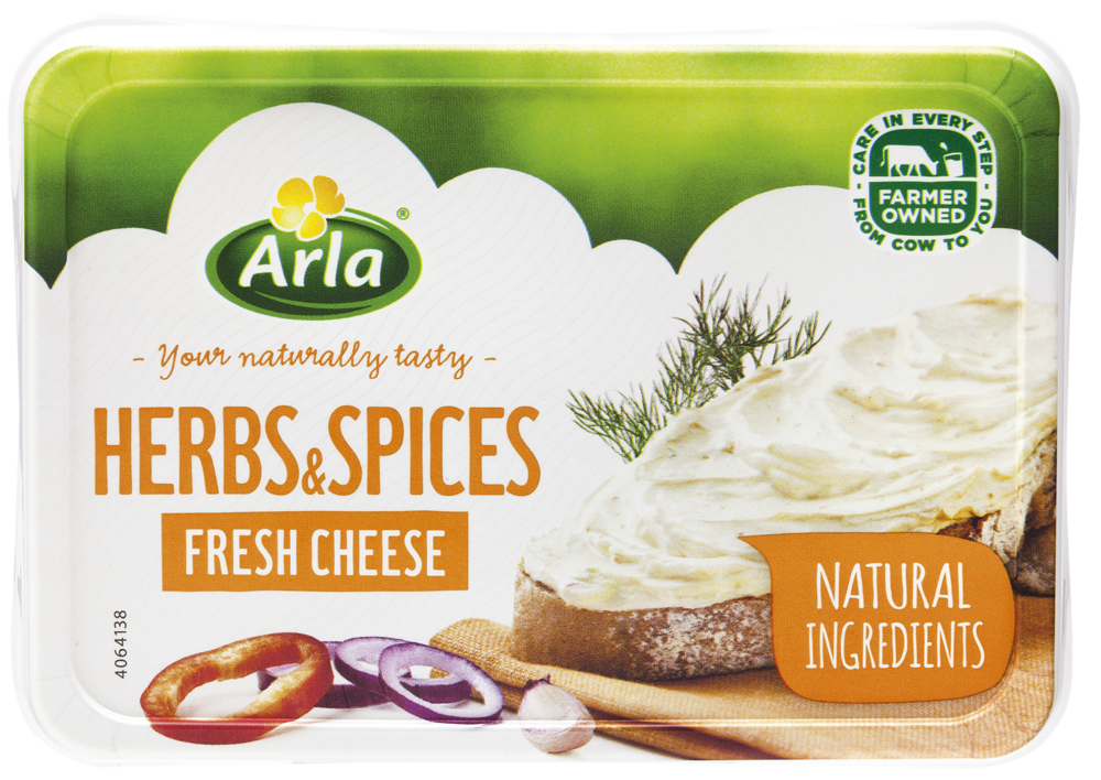 Queso Crema Queso de untar Finas Hierbas 150g Arla Foods dairy