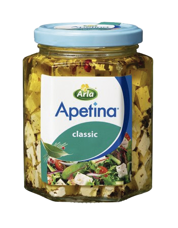 Apetina Dados de queso en aceite 150g