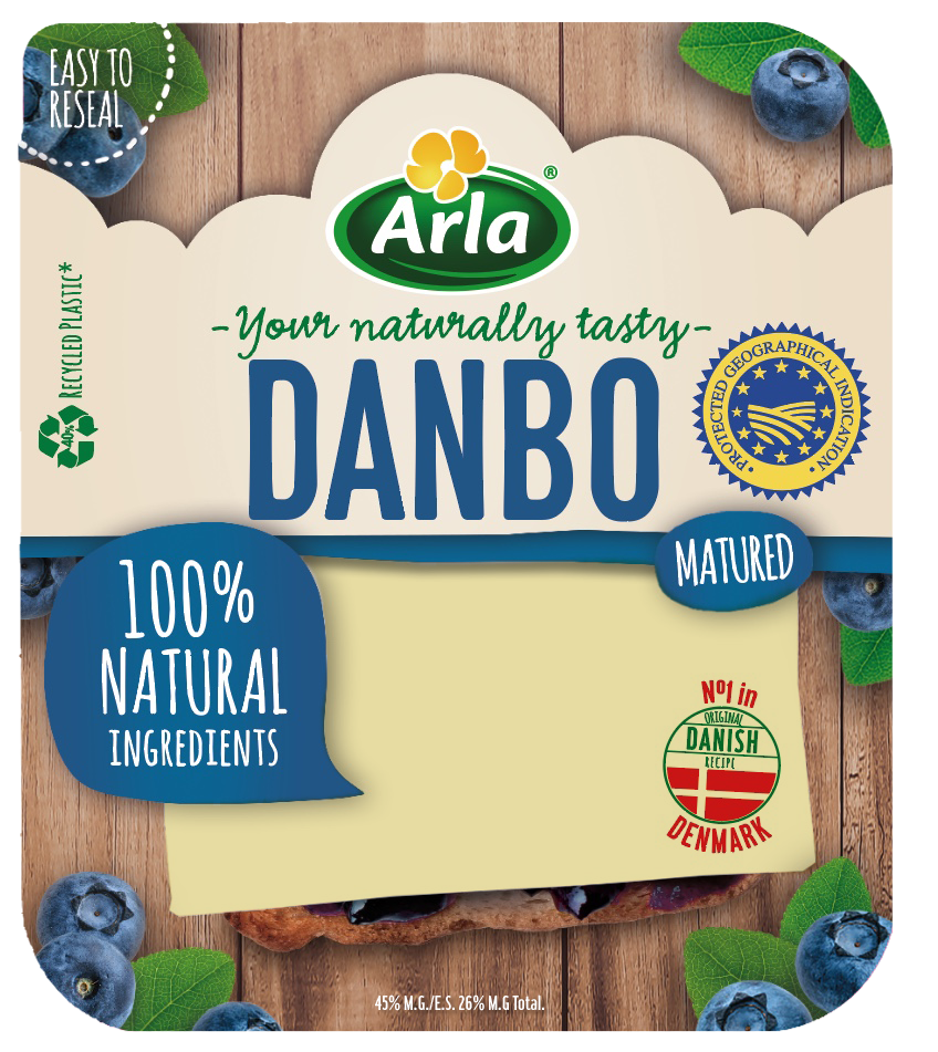 Arla® Quesos en lonchas y al corte Lonchas Danbo 150g