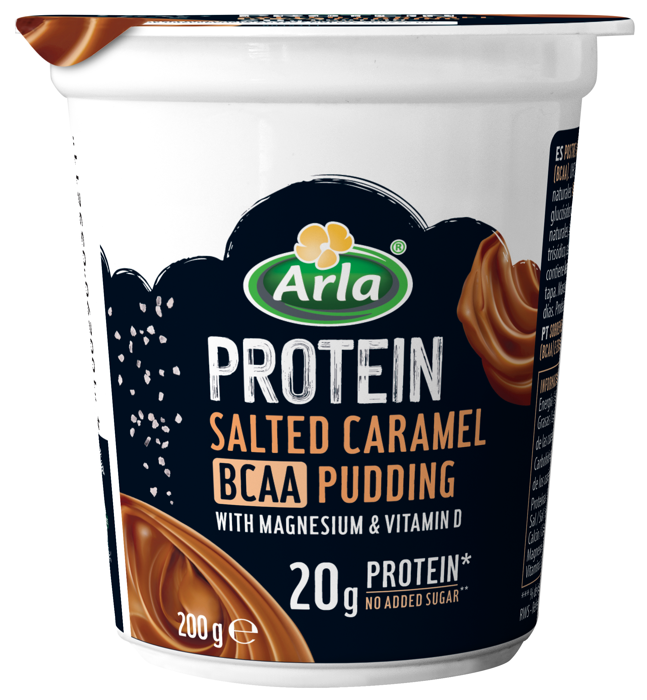 Pudding Protein Salted Caramel CAA *Sin Lactosa ni Azúcar añadido Pudding Protein Salted Caramel CAA *Sin Lactosa ni Azúcar añadido 200g