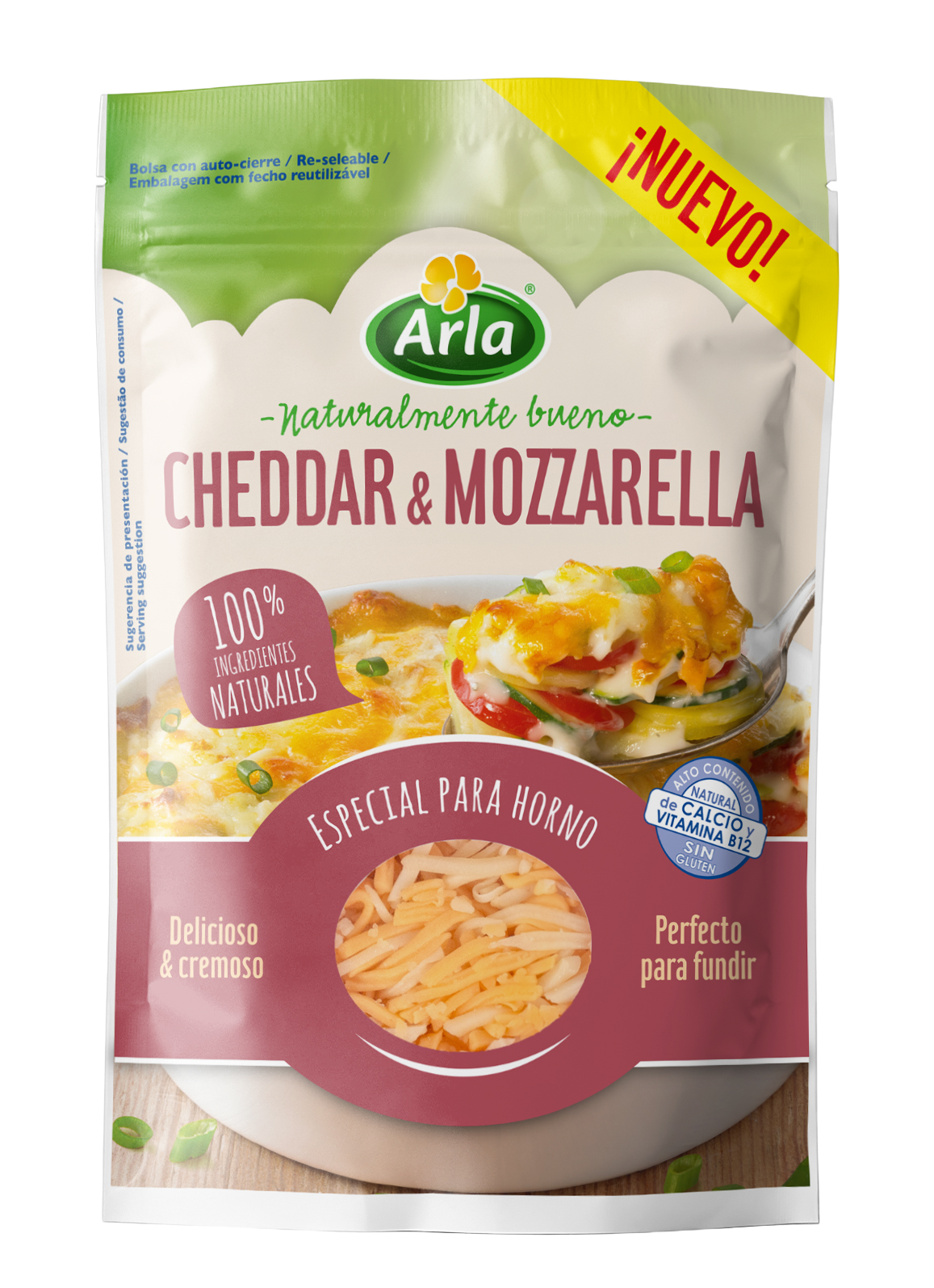 Arla® Rallados Cheddar & Mozzarella 150g